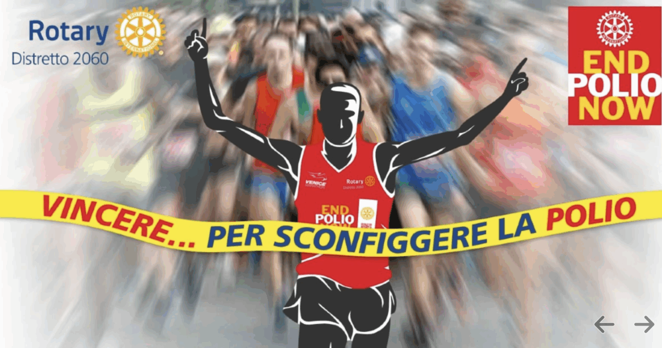Venice Marathon: DONARE PER VINCERE..E SCONFIGGERE LA POLIO