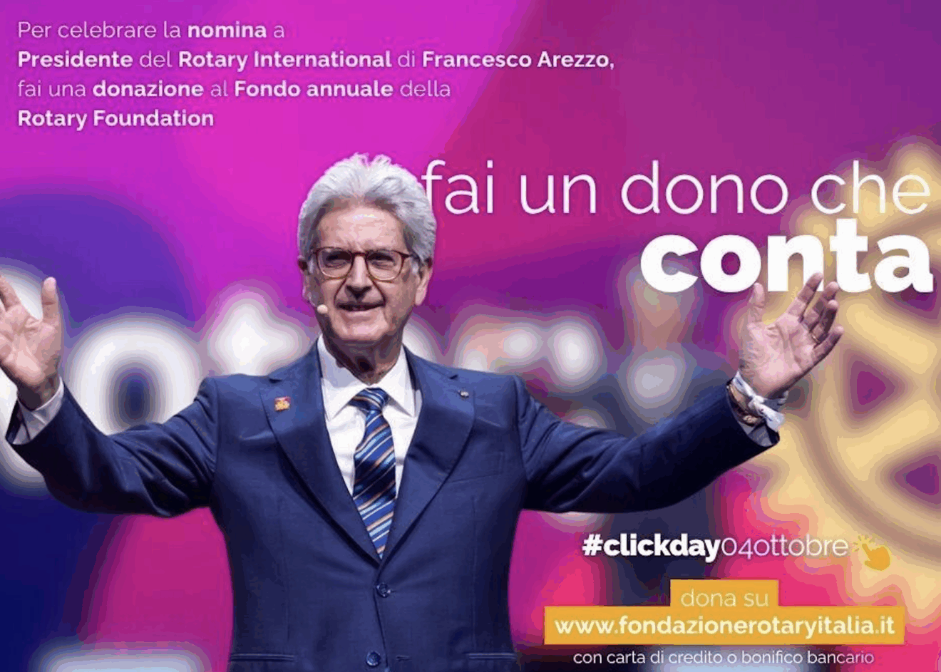 Rotary Foundation: CLICK DAY UN'OCCASIONE PER DONARE