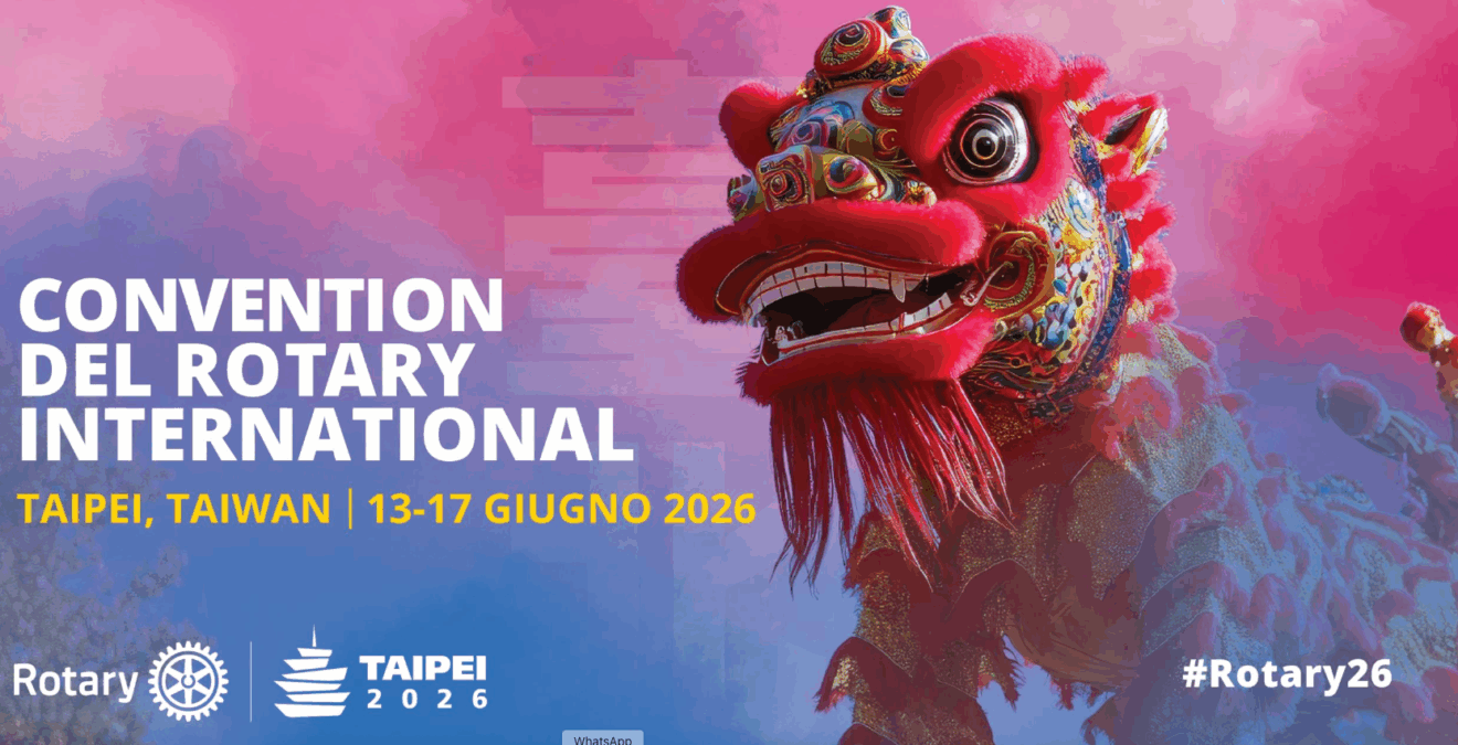 Rotary International: APPUNTAMENTO A TAIPEI PER LA CONVENTION 2026