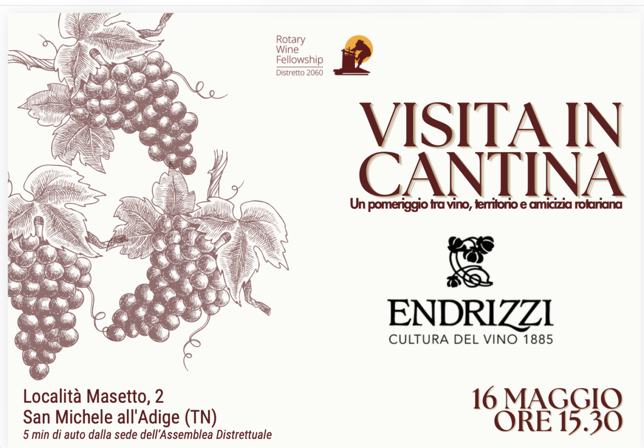 Fellowship del Vino: UNA VISITA CULTURALE DOPO L'ASSEMBLEA DISTRETTUALE